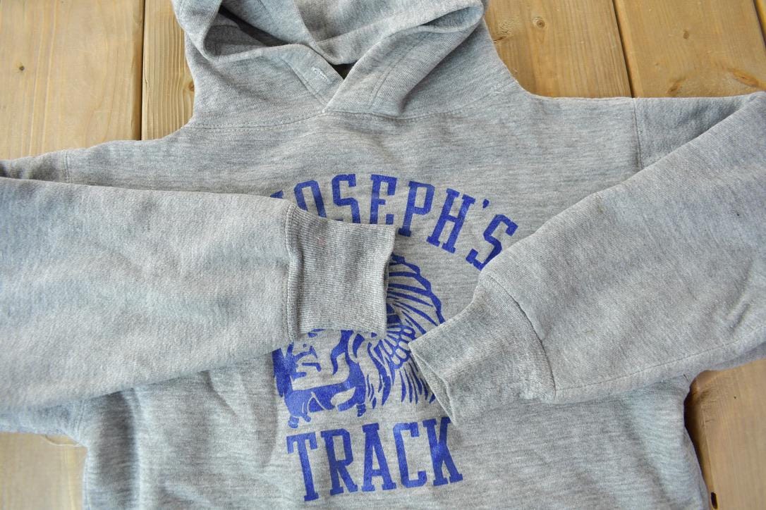 Vintage 1960s St Joseph's Track Double Faced Hoodie