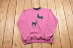 Vintage 1990s Top Stich Cute Kittens Crewneck Sweatshirt