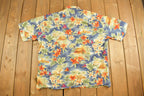Vintage 1990s Pierre Cardin Short Sleeve Button Up Hawaiian Shirt