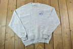 Vintage 1990s Ron Jon Sailboat Surfing Crewneck Sweatshirt