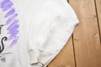 Vintage 1990s Tultex Cartoon Witch Crewneck Sweatshirt