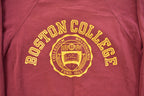 Vintage 1980s Boston College Champion Reverse Weave Crewneck Sweatshirt Men's Medium