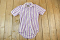 Vintage 1980s Campus Striped Button Up Shirt