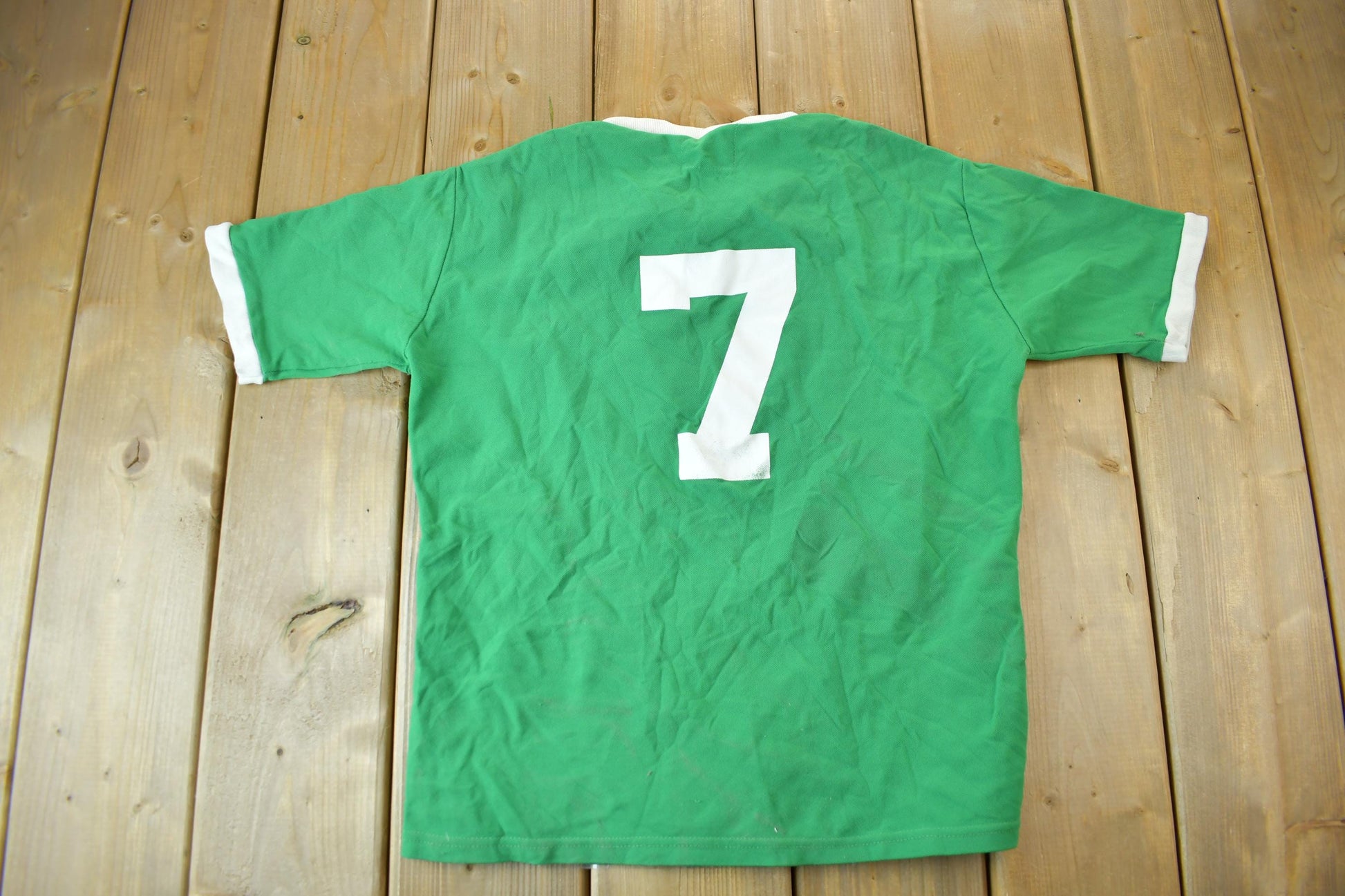 Vintage 1970s #7 MVB Alpha Jersey  Sportswear  Made In Canada  True Vintage  Streetwear