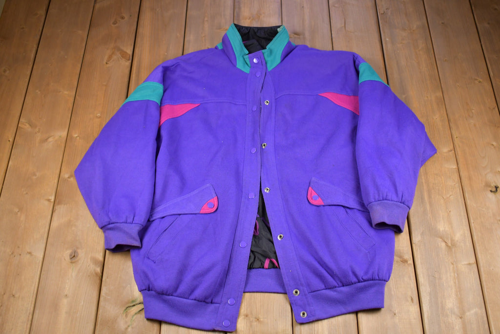 Vintage 1990s Snap Button Sweatshirt