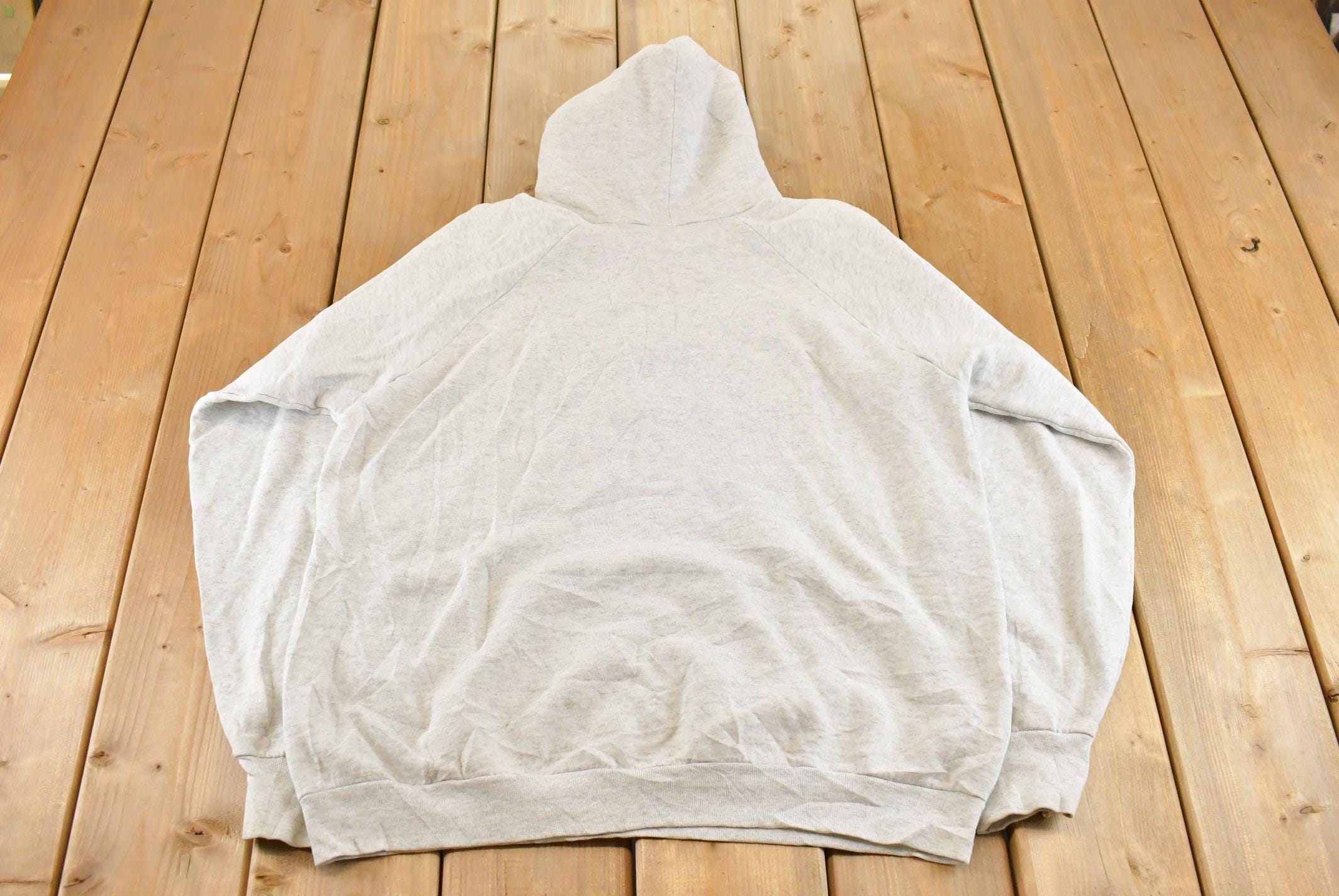Vintage 1990s Aragon Collegiate Hoodie Sweatshirt Men's XL / NCAA College Spellout / 90s Heavyweight Collegiate Sweater