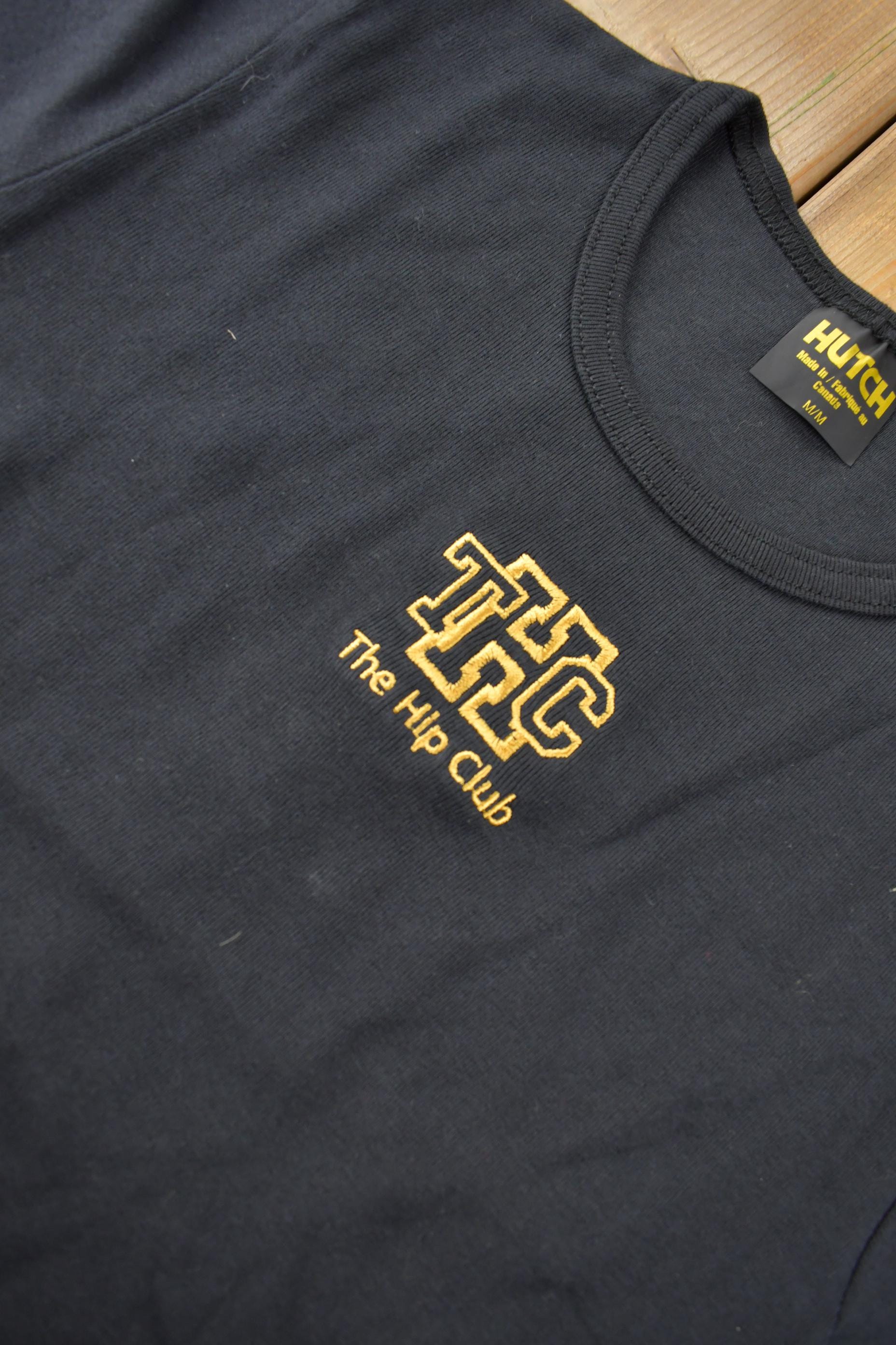 Vintage Y2K Deadstock The Tragically Hip The Hip Club Embroidered Band Tee Size Woman's M