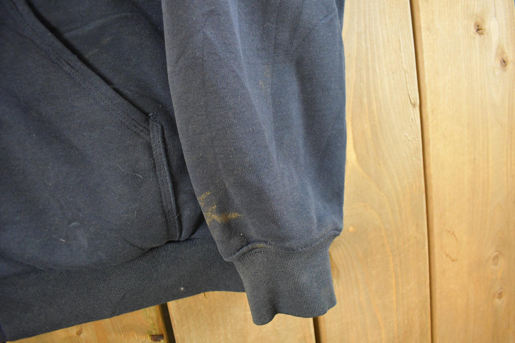 Vintage Y2K Carhartt Full Zip Fleece Lined Hoodie Sweatshirt Men's XL Tall