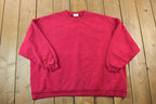 Vintage 1990s Jerzees Blank Crewneck Sweatshirt  90s Crewneck  Streetwear
