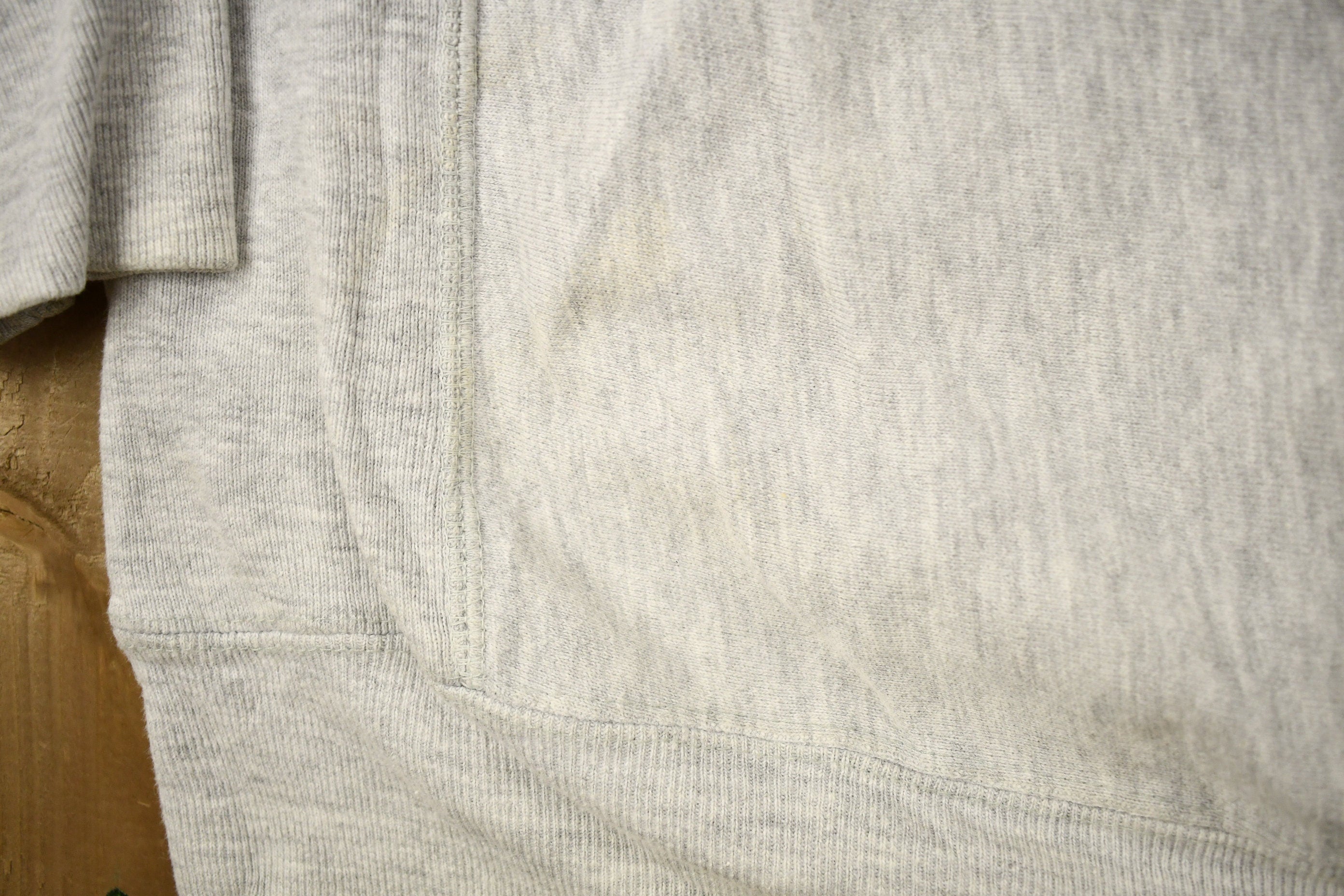 Vintage 1980s Michigan State University Champion Reverse Weave Warmup Crewneck