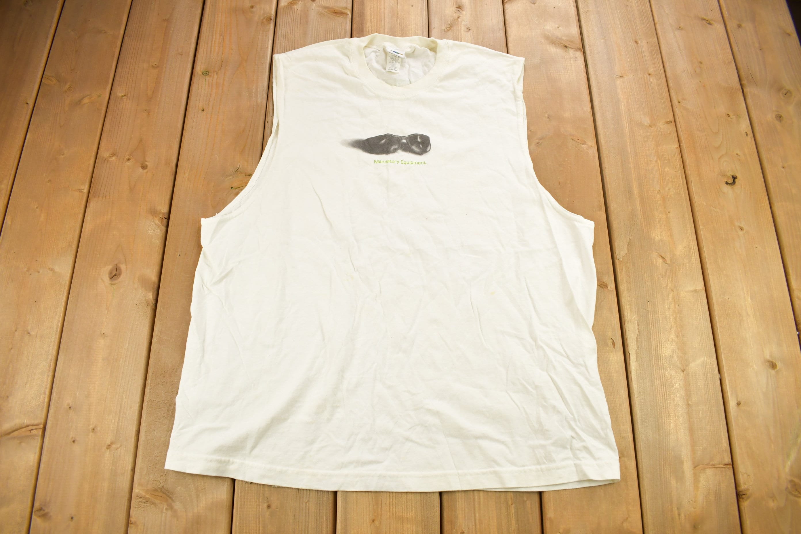 Vintage 1990s Men In Black Universal Studios Movie Promo Tank Top Shirt