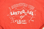 Vintage 1980s I Survived The Earthquake of '82 Graphic Sweatshirt