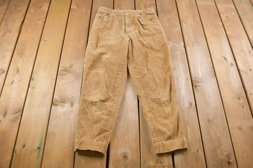 Vintage 1990's Gitano Corduroy Pants 28 x 26 / American Vintage / Vintage Trousers / Streetwear Fashion / Vintage Pants