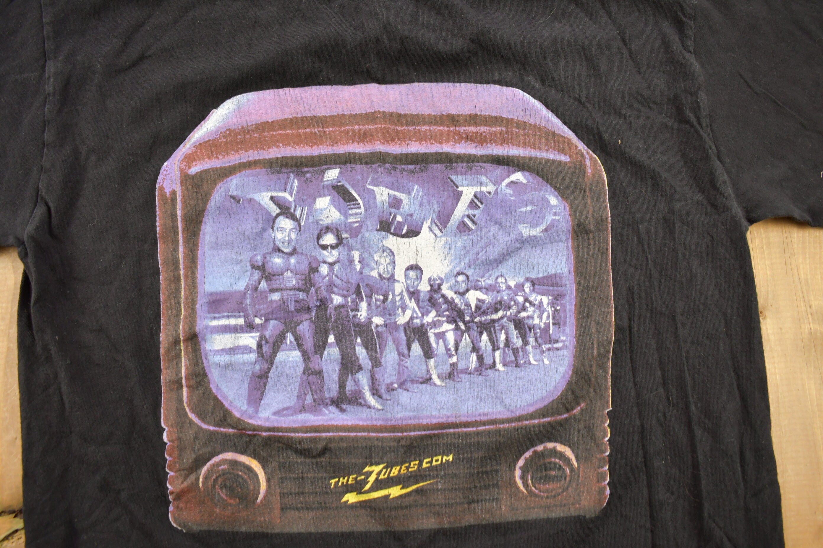 Vintage 1990s The Tubes Graphic Band T-shirt