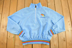 Vintage 1990s Michigan Promo Quarter Zip Bomber Jacket