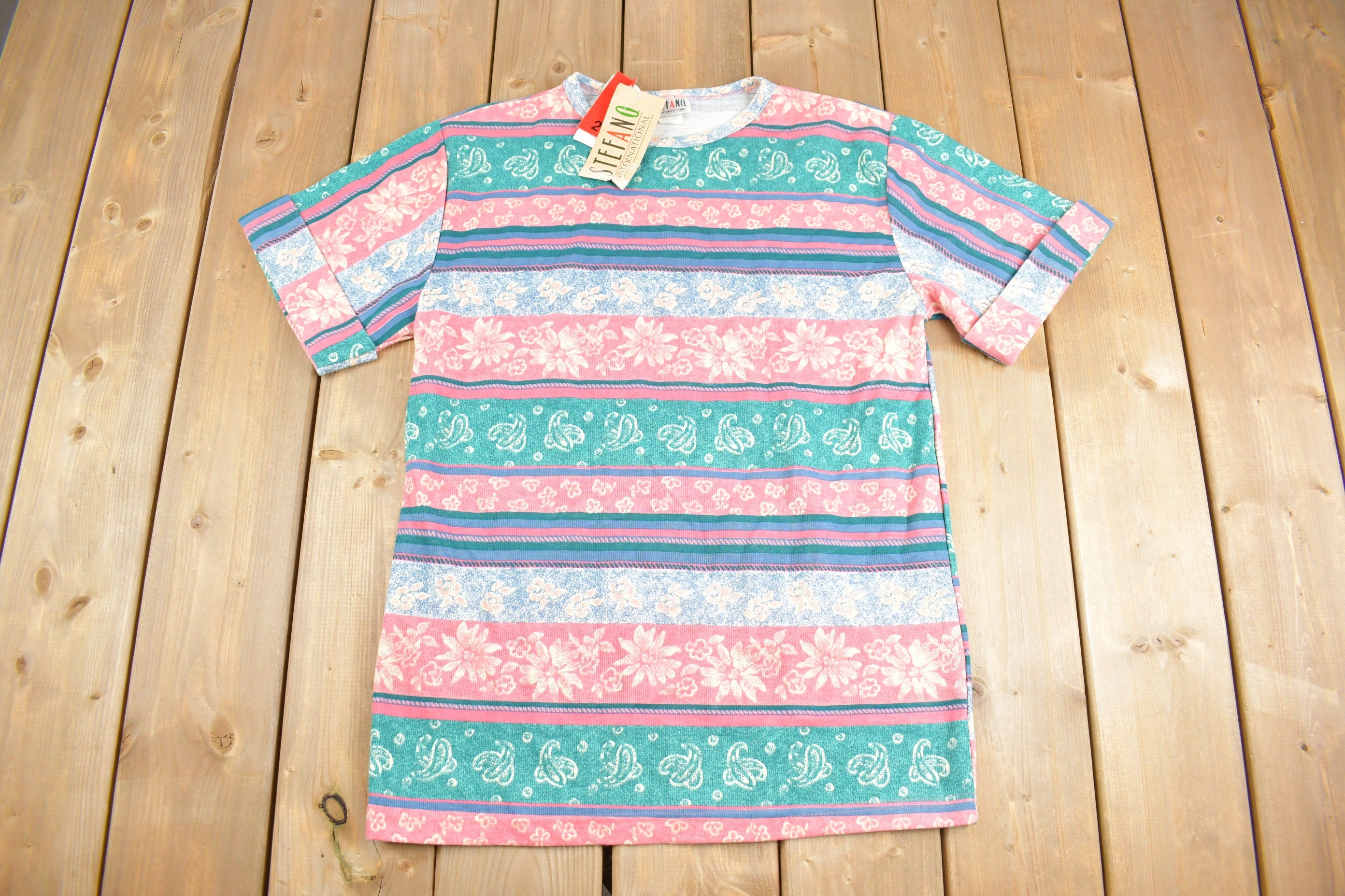Deadstock Vintage 1980s Stefano Knit T-Shirt