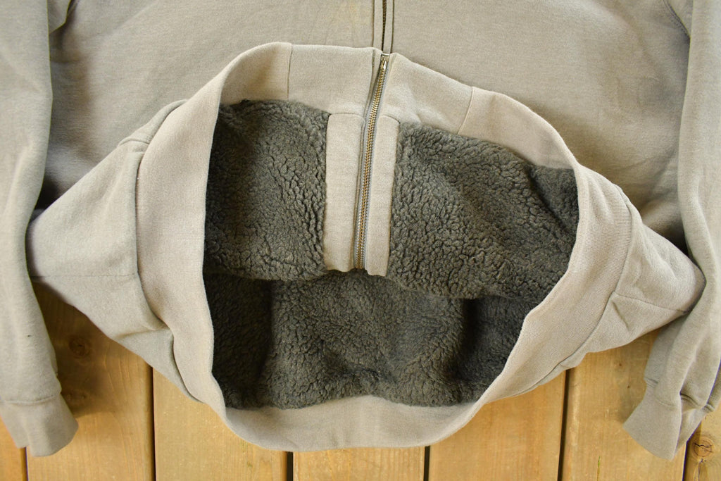 Vintage Y2K Carhartt Full Zip Fleece Lined Hoodie Sweatshirt Men's XL