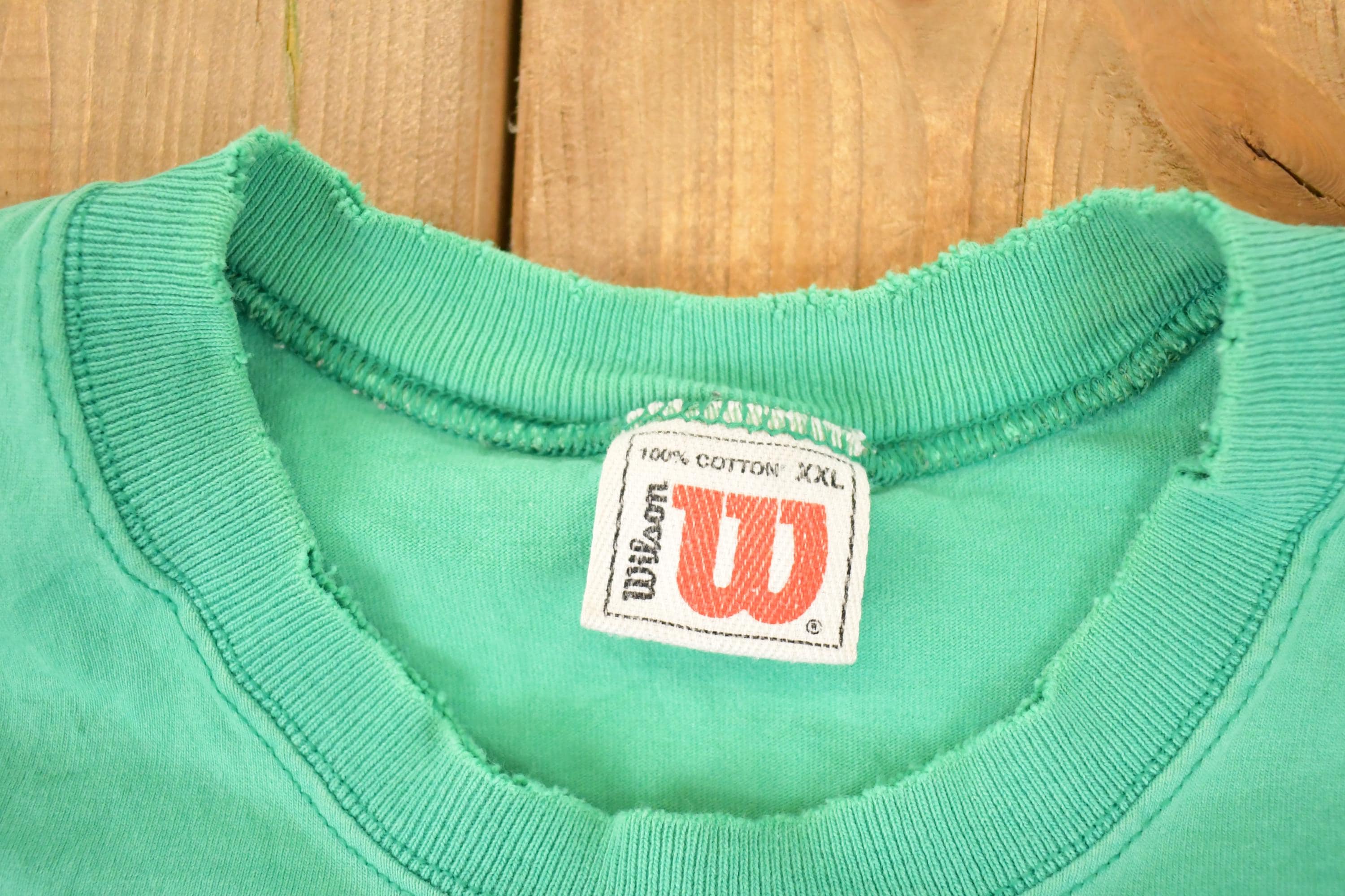 Vintage 1990s Wilson Heavyweight Souvenir Travel T-Shirt Men's XL