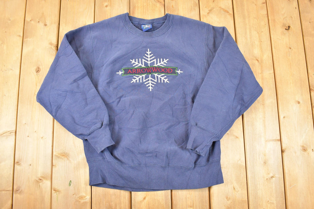 Vintage 1990s Oarsman Arrowwood Cross Grain Crewneck Sweatshirt Men's L