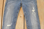 Vintage Deadstock Y2K Miss Me Bedazzled Low Rise Jeans Women's Size 26x31