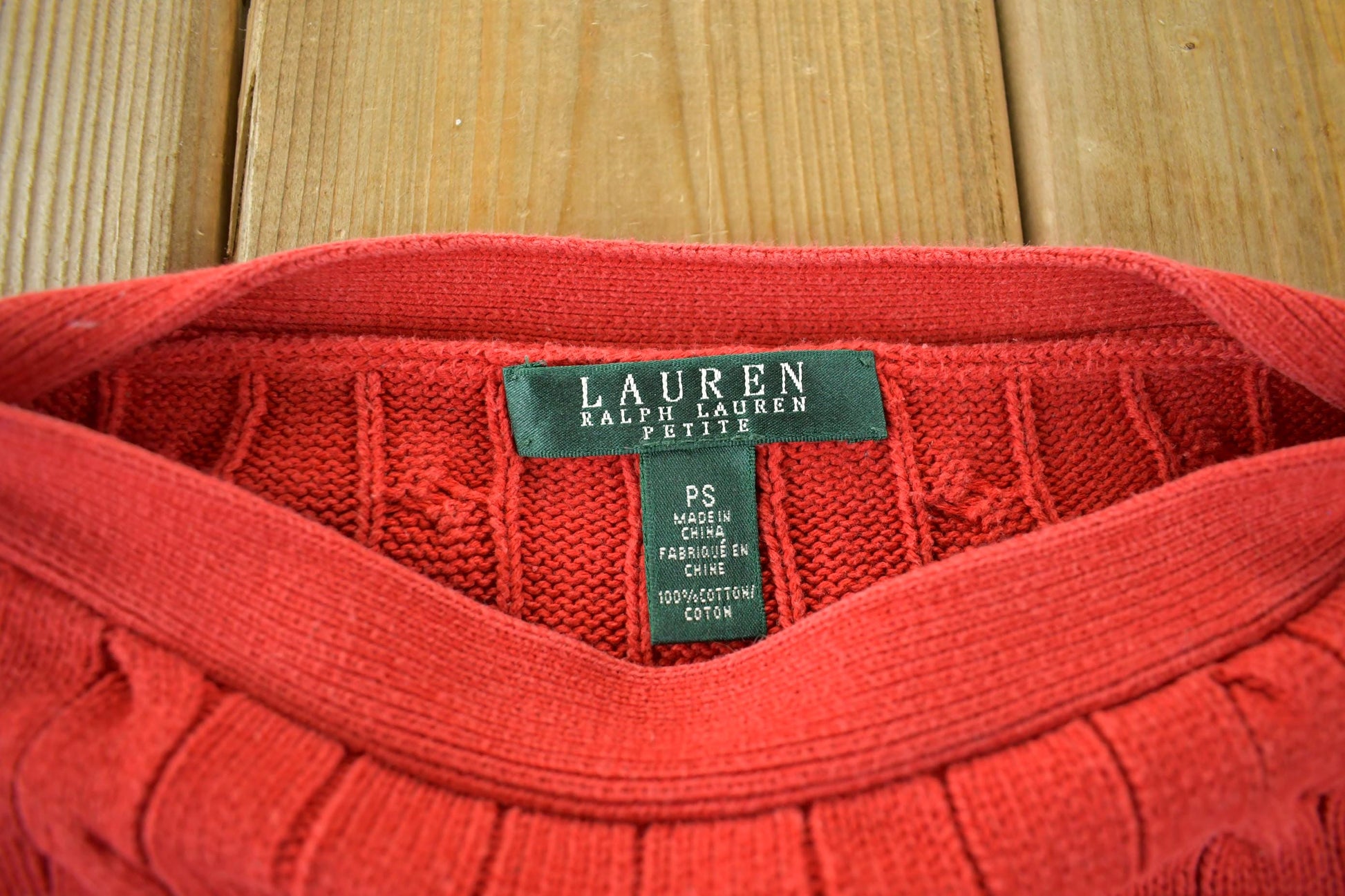 Vintage 2000s Lauren Ralph Lauren Knit Crewneck Sweater