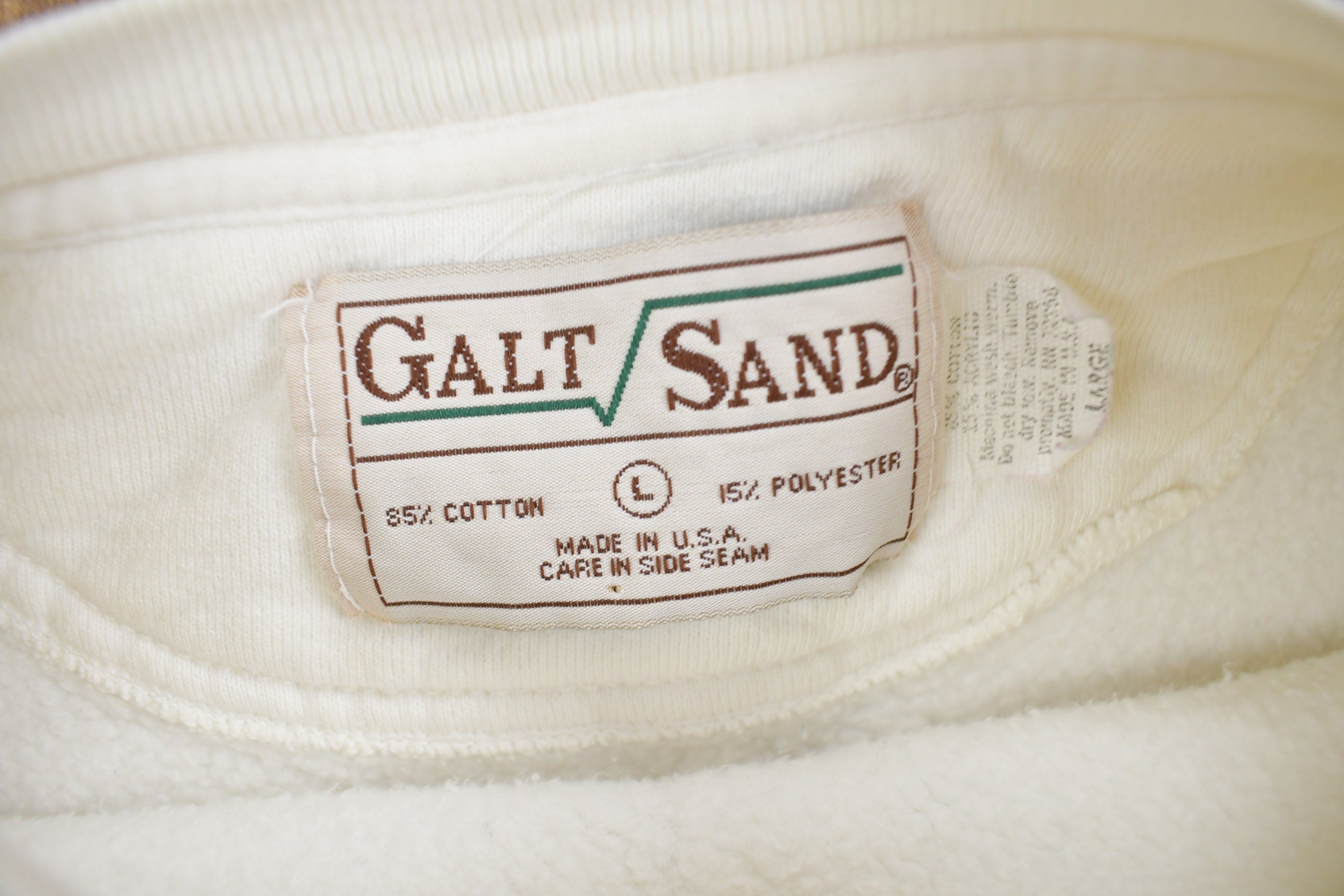 Vintage 1990s Vail Powder Skier Theme Crewneck Sweatshirt