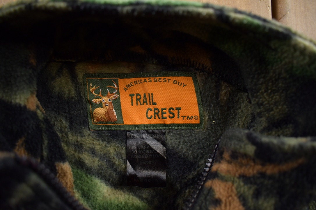 Vintage 1990s Trail Crest Fleece Sweater Womens L