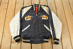 Vintage 1970s Japan Sukajan Souvenir Bomber Jacket Men's Medium