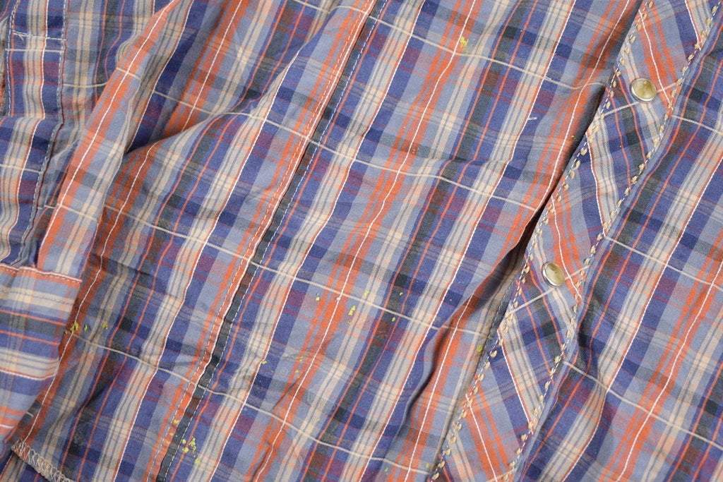 Vintage 1990s Wrangler Western Shirt Button Up