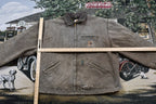 Vintage 1980s Distressed Carhartt Blanket Lined Detroit Jacket