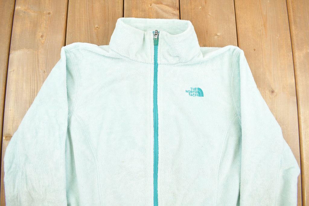 Vintage 1990s Blue The North Face Womens Fleece Sweater