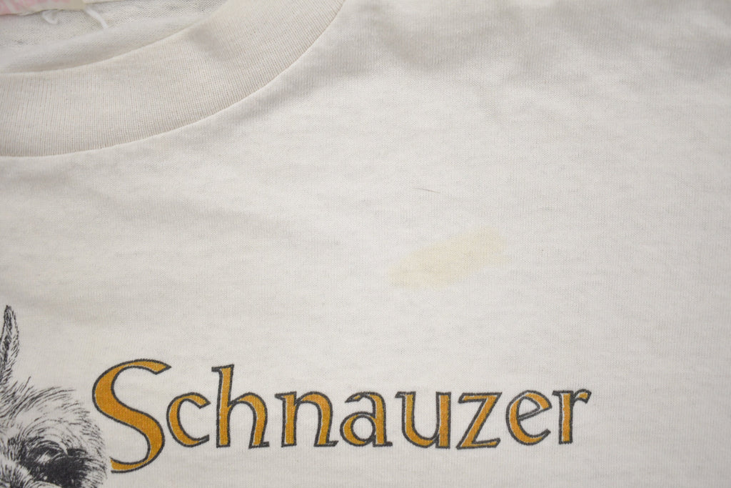 Vintage 1990s Schnauzer Graphic T-Shirt