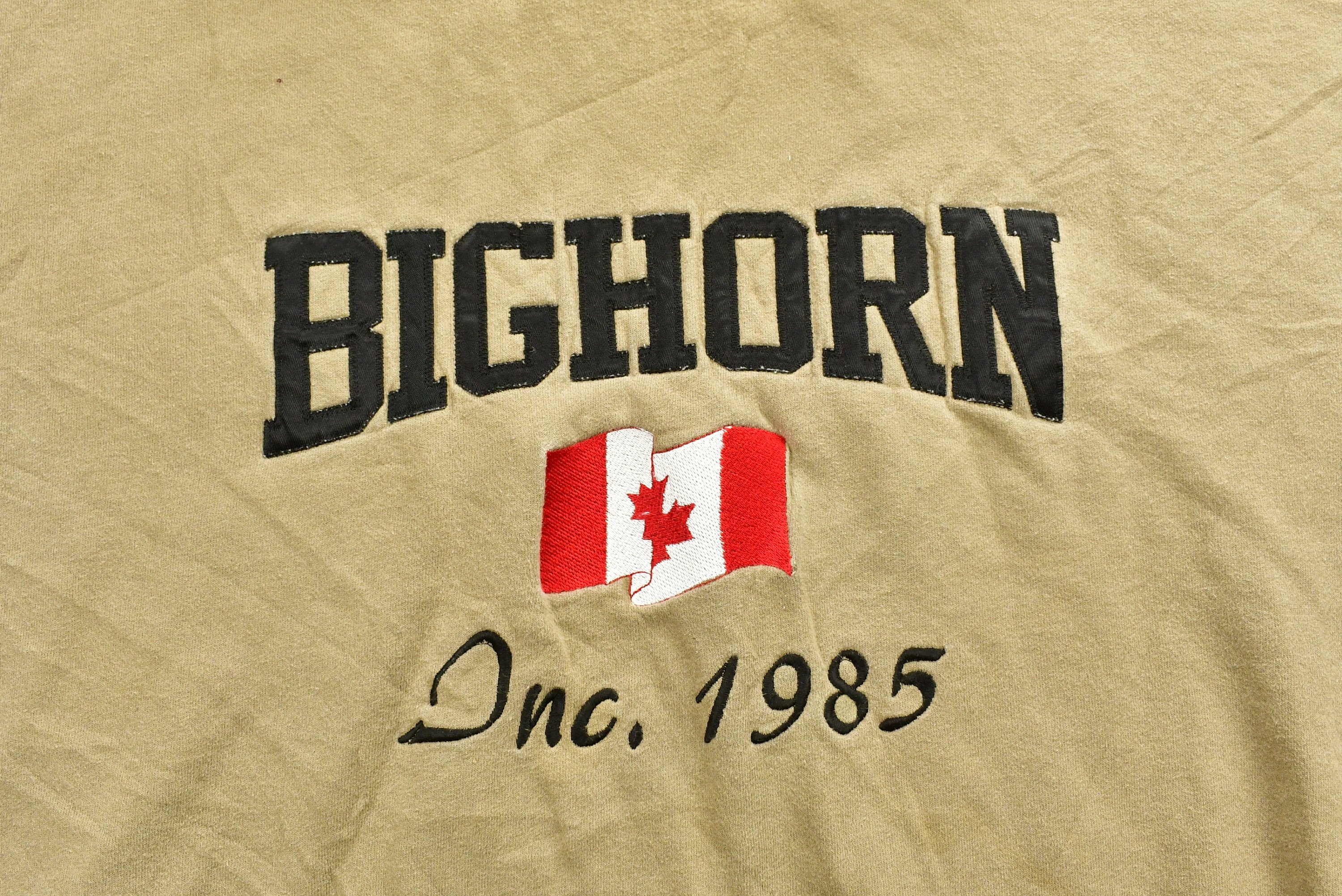 Vintage 1990's Bighorn Canada Embroidered Crewneck Sweatshirt