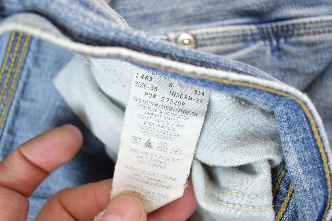 Vintage Y2K Tommy Hilfiger Denim Jeans Size 36 x 34
