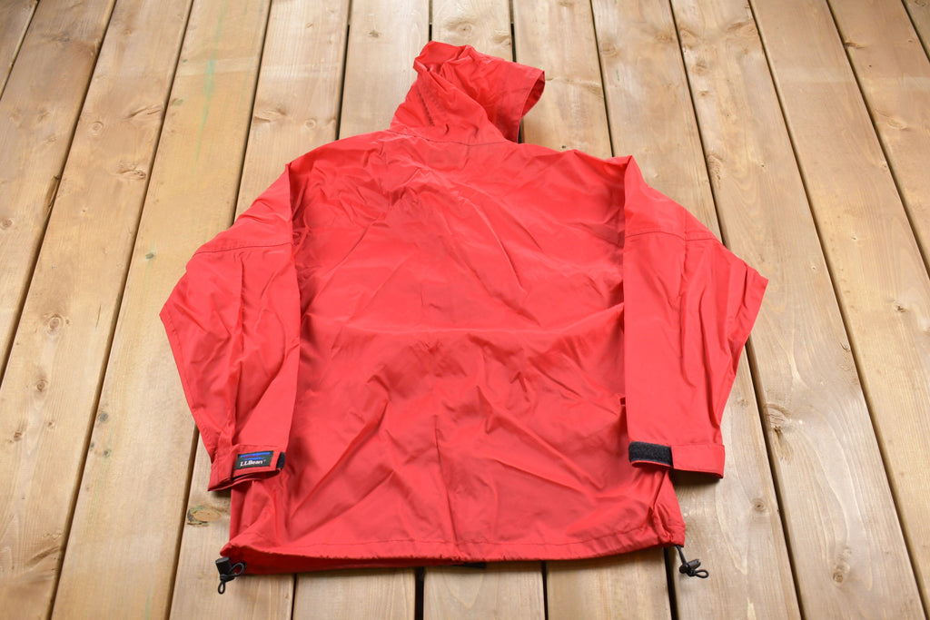 Vintage 1990s LL Bean Rain Repellant Windbreaker Jacket