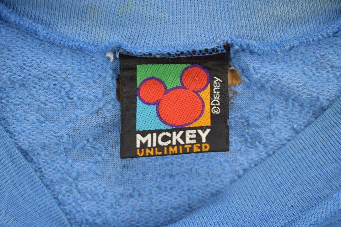 Vintage 1990s Mickey Unlimited Mickey & Minnie Mouse Cartoon T-Shirt