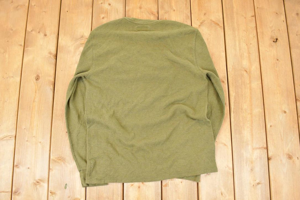 Vintage 1990s Polo Ralph Lauren Sleepwear Embroidered Mini Bear Knit Crewneck Sweatshirt Men's M