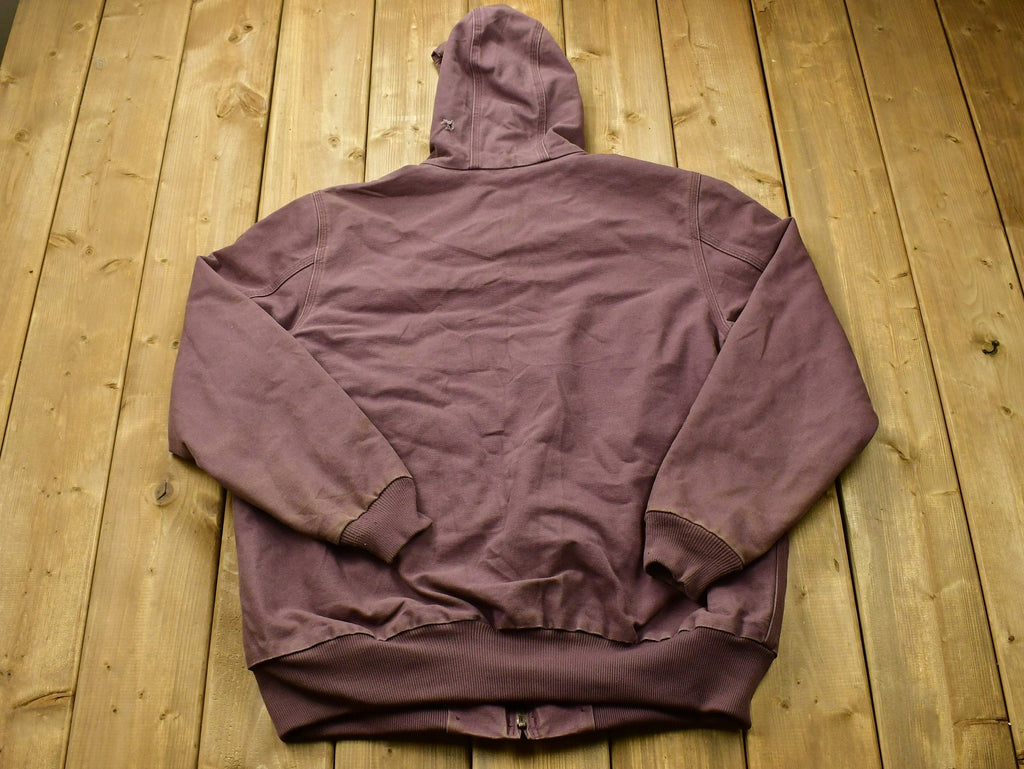 Vintage 90s Carhartt Hooded Chore Coat