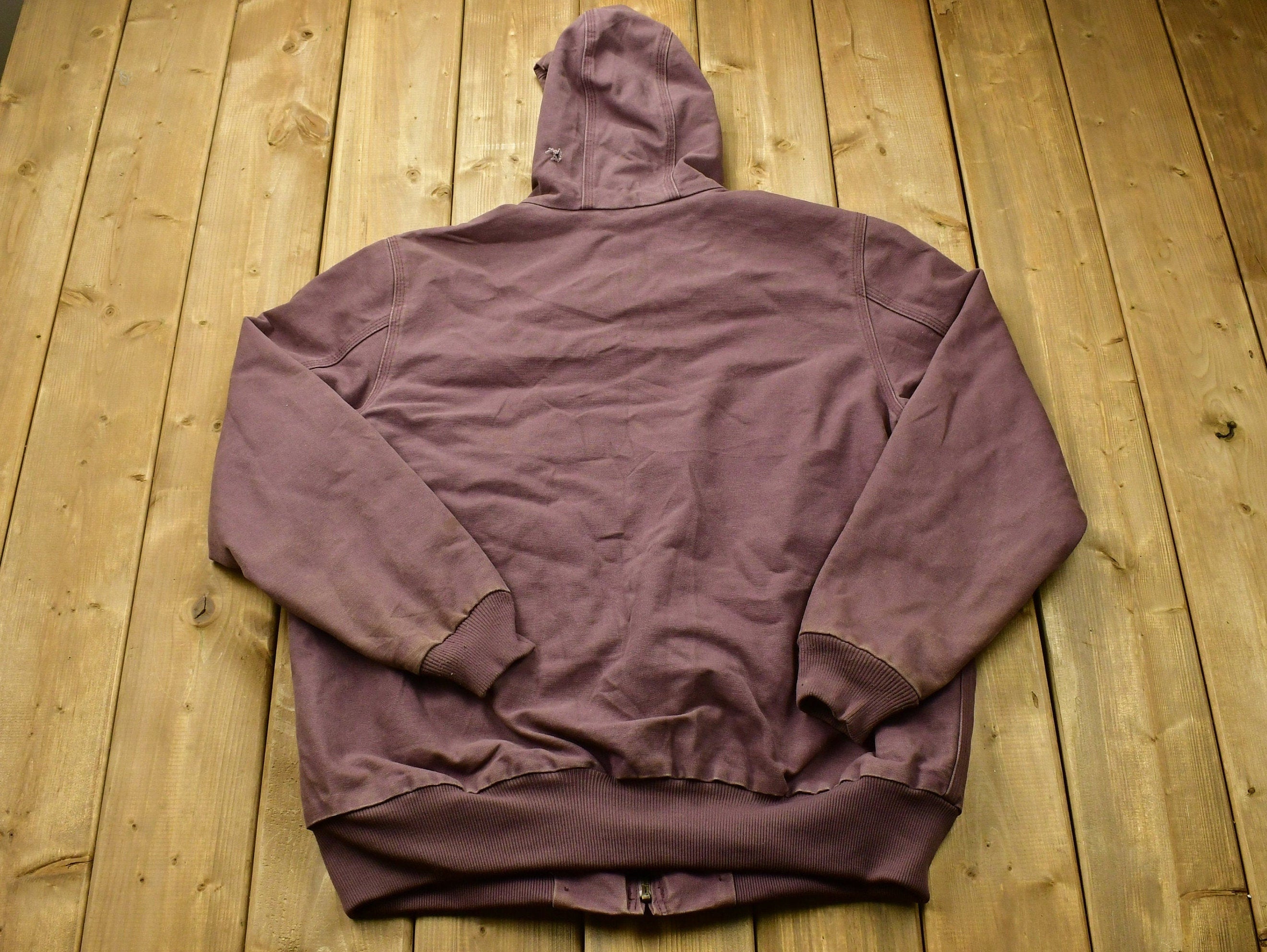 Vintage 90s Carhartt Hooded Chore Coat