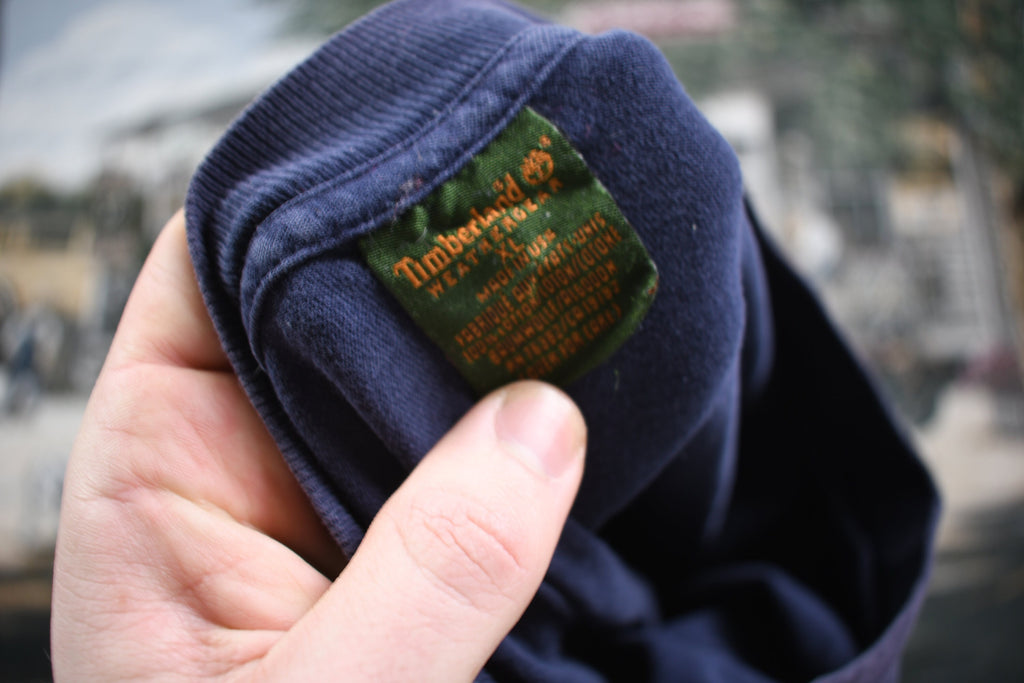 Vintage 1990s Timberland Long Sleeve Graphic T Shirt