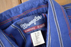 Vintage 1990s Wrangler Western Shirts Pearl Snap Button Up Rodeo Shirt Size XL