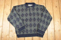 Vintage 1990s Pierre Cardin Collared Knit Crewneck Sweater Men's L