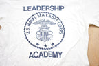 Vintage 1990s US Naval Leadership Academy Graphic T-Shirt