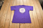Vintage 1990s Communication Workers Of North America Graphic Tee Shirt Made In USA