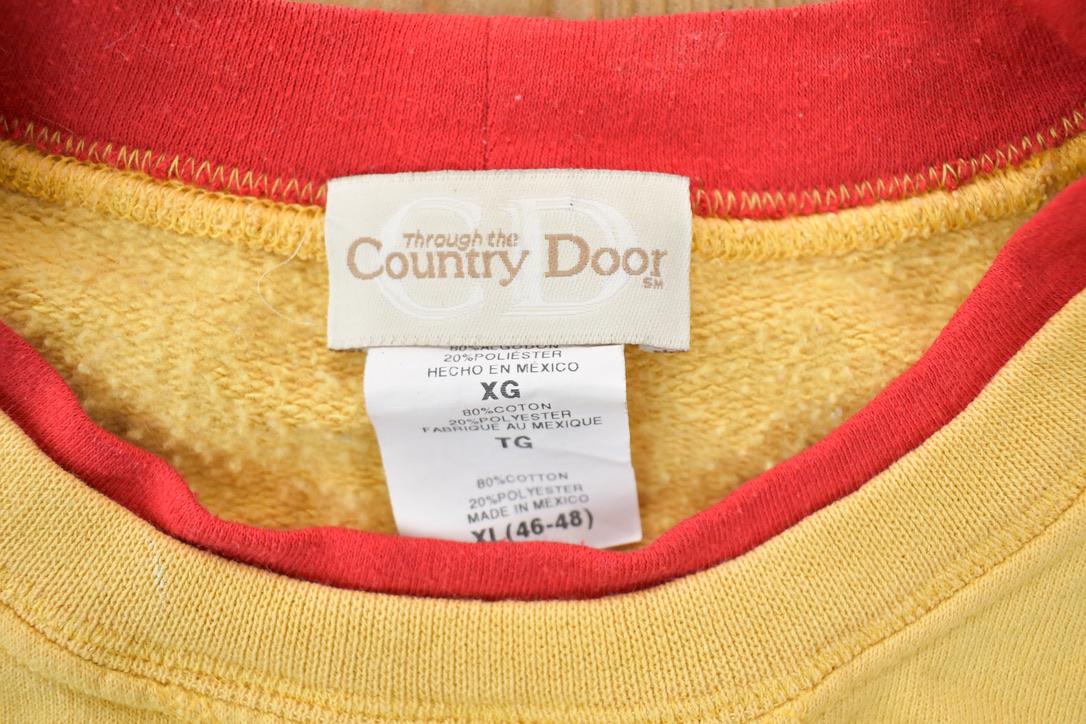 Vintage 1990s Through The Country Door Leaf Crewneck