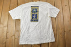 Vintage 1990s Champion Notre Dame Game Day NFL Graphic T-Shirt