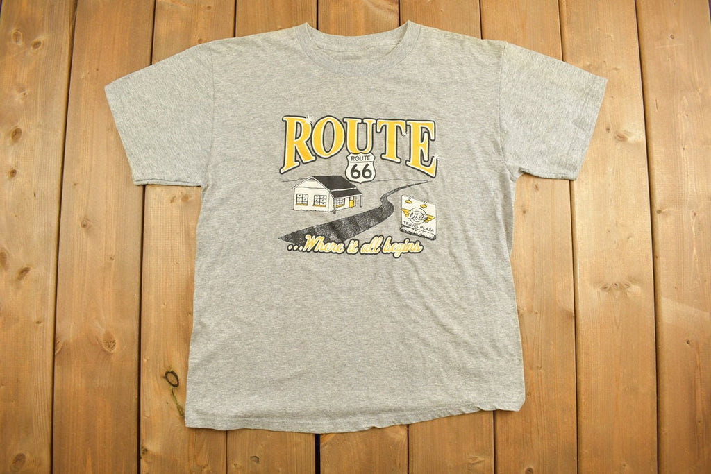 Vintage 1990s Route 66 Tourist Souvenir T Shirt