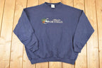 Vintage 1990s Minnesota Sportsman Embroidered Deer Crewneck Sweatshirt Mens XL