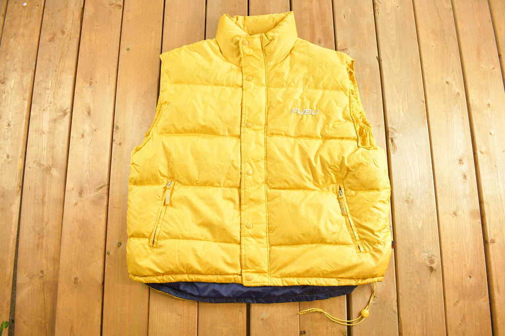 Vintage 1990s Fubu Jeans Puffer Vest