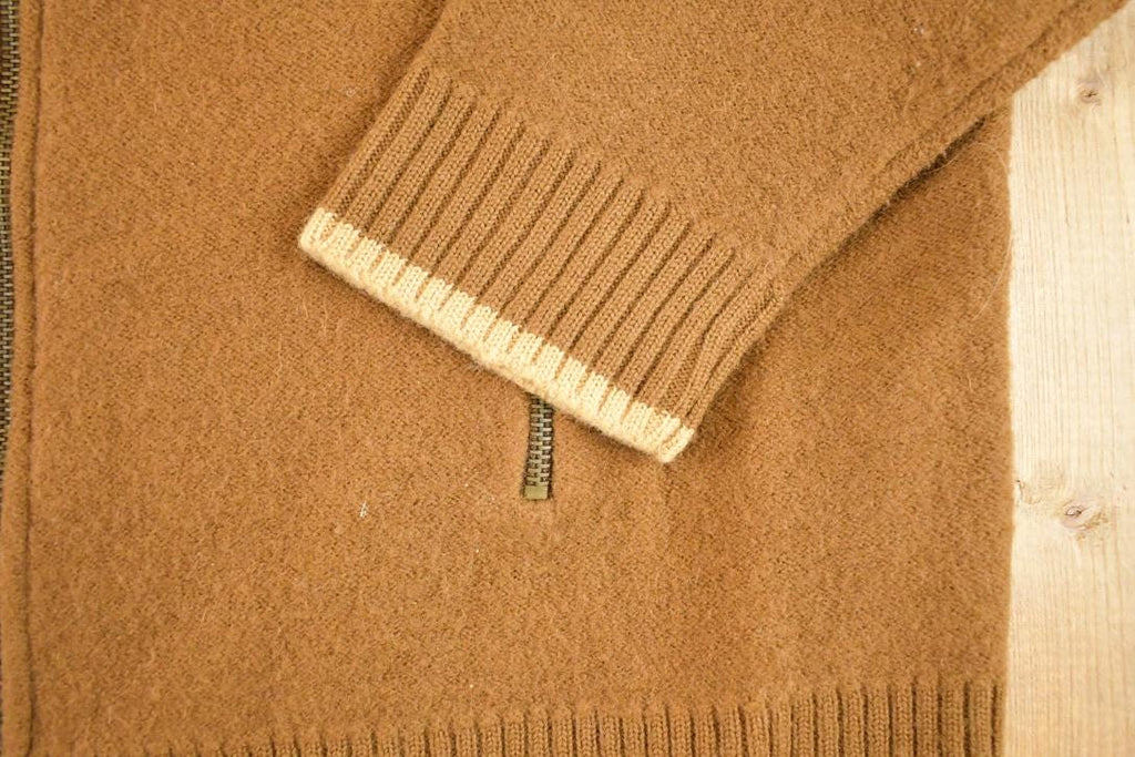 Vintage 1980s Paul Shark Yachting Wool Knit Full Zip Sweater Mens M /